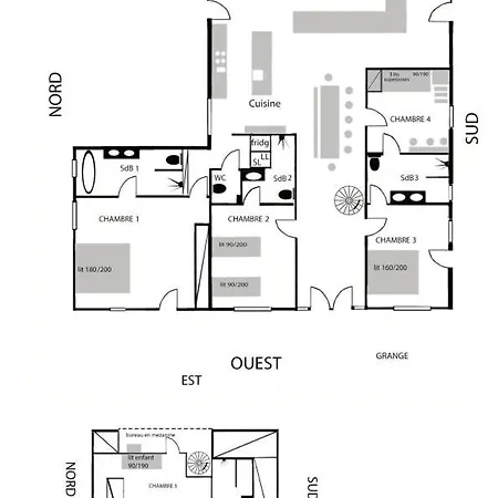 Ferienhaus Renovated Barn With Panoramic Views In Perigord *